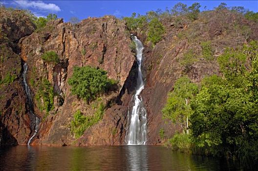 瀑布,领土,澳大利亚