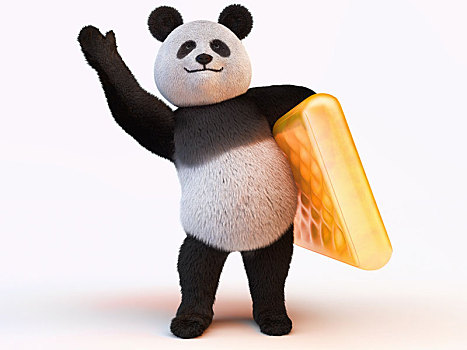 气垫,熊猫
