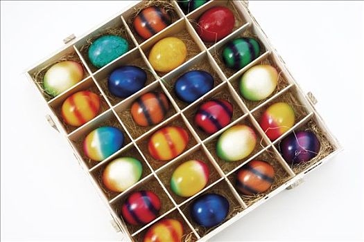 盒子,彩色,复活节彩蛋