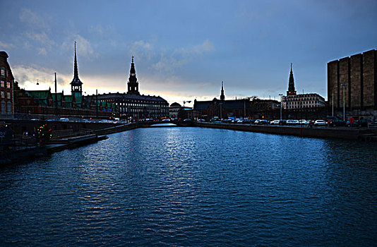 丹麦首都哥本哈根一角