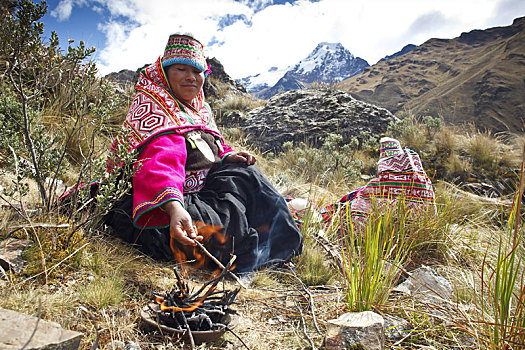 玻利维亚,山脉,典礼,服饰
