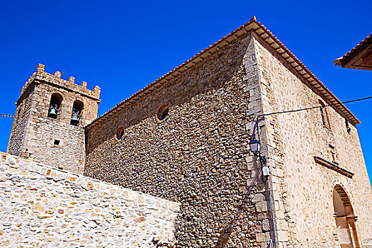 教堂,阿巴拉钦酒店,特鲁埃尔,西班牙