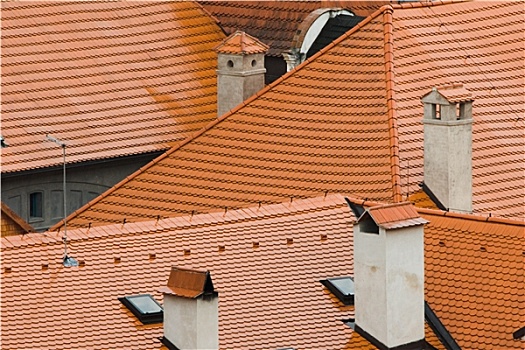 瓷砖,屋顶