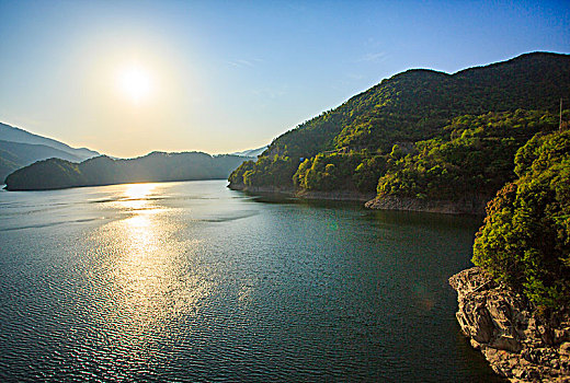 水库,山水,生态