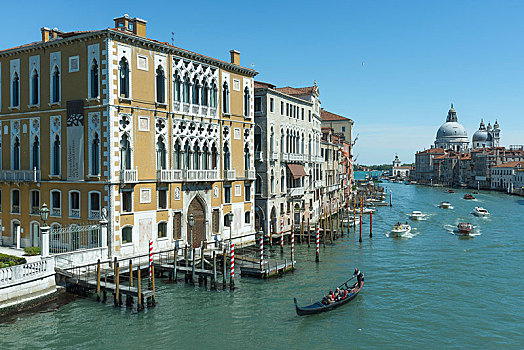 大运河,智慧,邸宅,风景,桥,威尼斯,威尼托,意大利