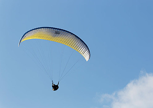 滑翔伞,穆拉,省,爱琴海,区域,土耳其,亚洲