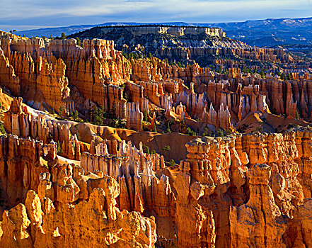 怪岩柱,岩石构造,布莱斯峡谷国家公园,犹他,美国