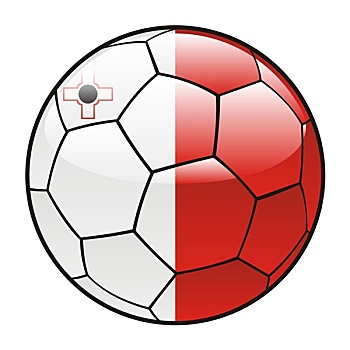 马耳他,旗帜,足球
