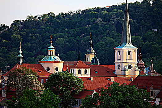 捷克共和国,布拉格,圣托马斯,教堂