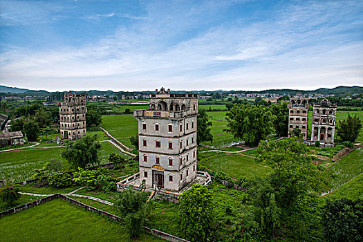 廣東江門市世界文化遺產,開平碉樓與古村落,自力村碉樓