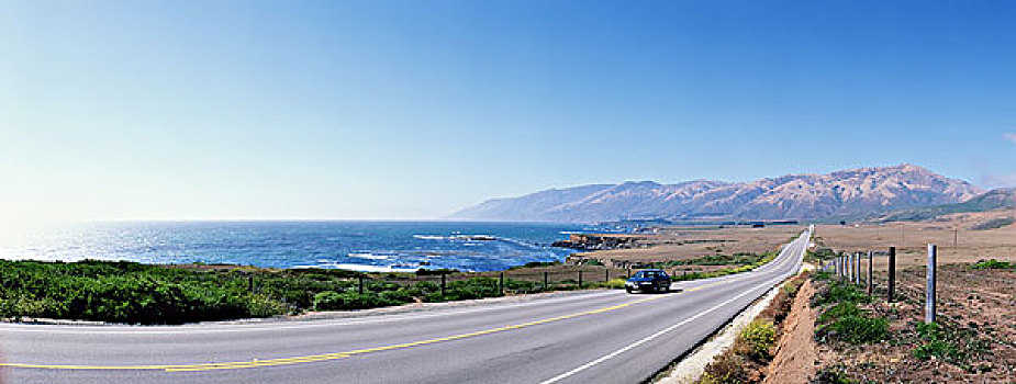 汽车,驾驶,太平洋海岸公路