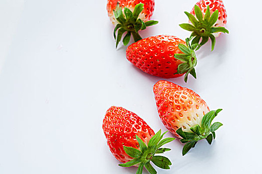 草莓,水果,组合,组物体
