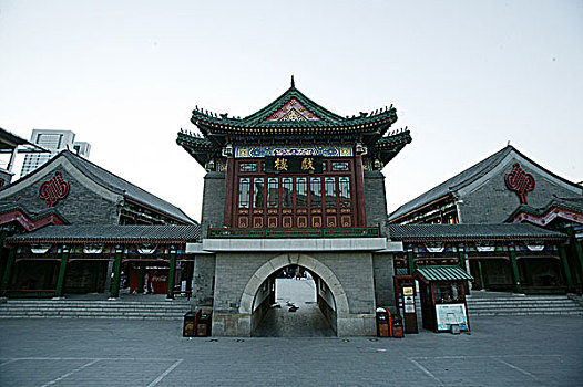 天津古文化街戏楼