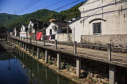 鄞州,塘溪镇,上周村,山村,老房子