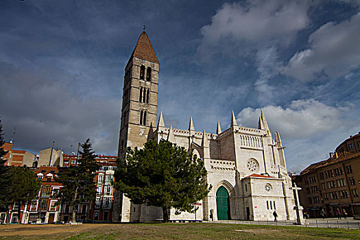 教堂,安提瓜岛,瓦亚多利德,西班牙