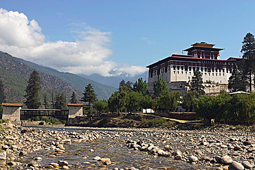 宗派寺院,风格,建筑,不丹