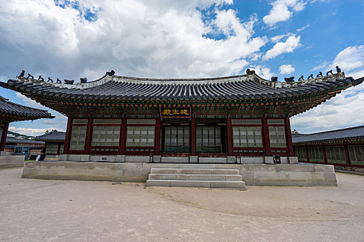 韩国首尔景福宫延生殿景观