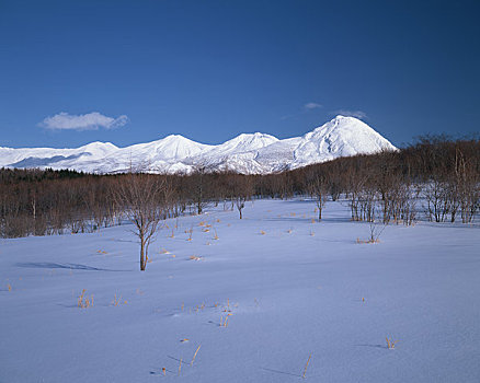 山地,冬天