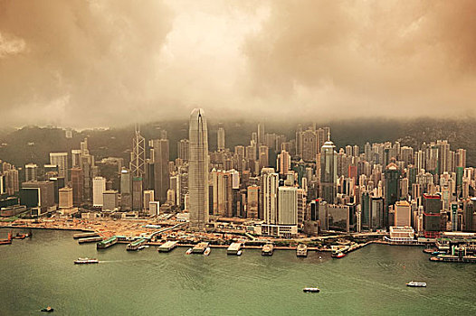 香港,航拍