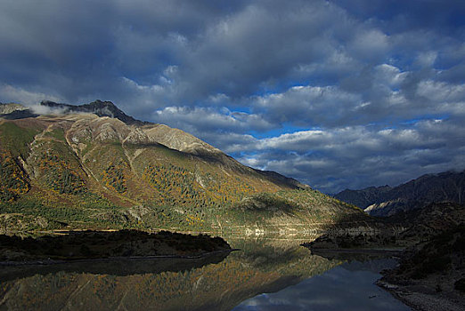 西藏然乌湖