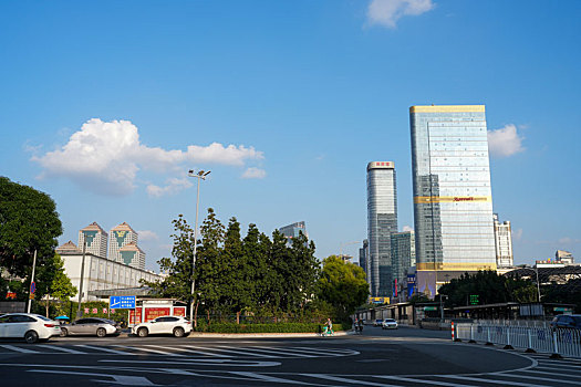 羊城广州天河新城市中轴线天河体育中心正佳广场天河城广场