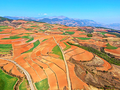 云南东川红土地