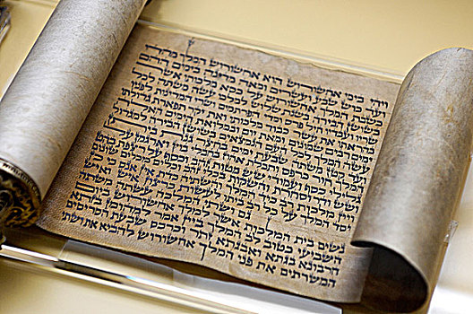 特写,羊皮纸,圣经,文字,希伯来,书写,岁月