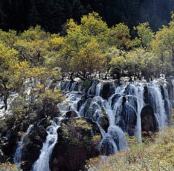 自然风光四川九寨沟风光