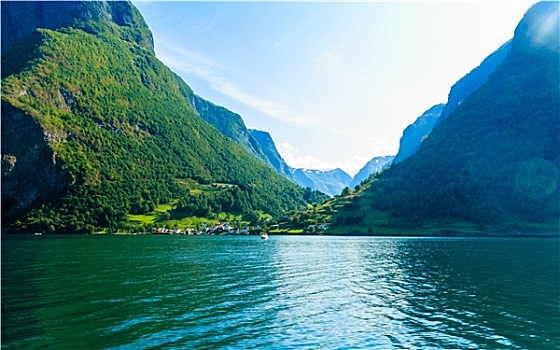 旅游,旅行,山,峡湾,挪威
