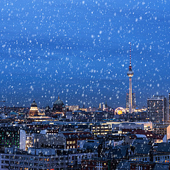 柏林,冬天