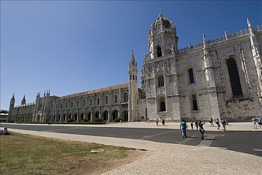 寺院,西部,建筑,里斯本,葡萄牙,欧洲