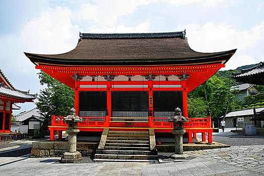 世界文化遗产－－日本清水寺内的田村堂