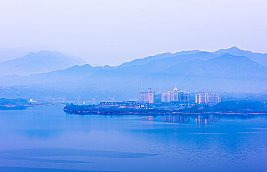 太平湖晨景