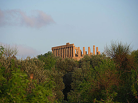 希腊,庙宇,阿格里琴托,西西里,意大利