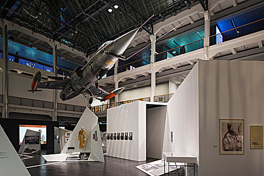 德国,卡尔斯鲁厄,毛皮,艺术,现代艺术,博物馆,工厂,展示,概念,喷气式飞机