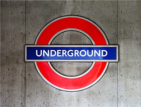 伦敦地铁标志