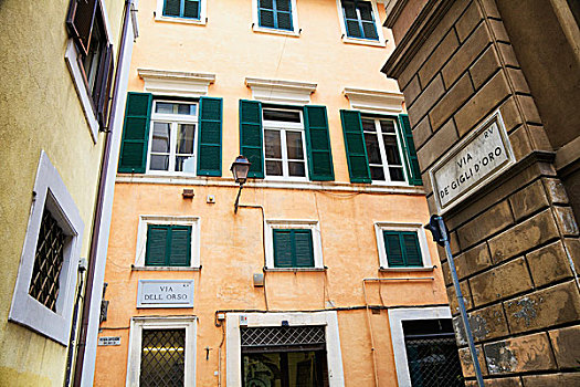 公寓楼,建筑,罗马,意大利