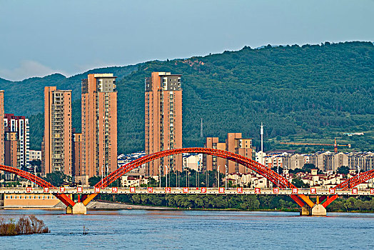 松花江外滩建筑景观