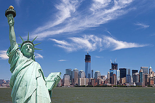 纽约,曼哈顿,自由女神像
