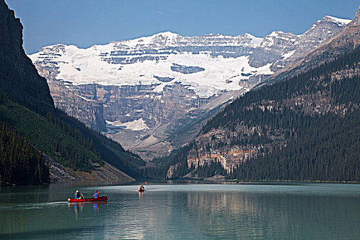 加拿大班芙西方56公里处的露易斯湖,louise,lake