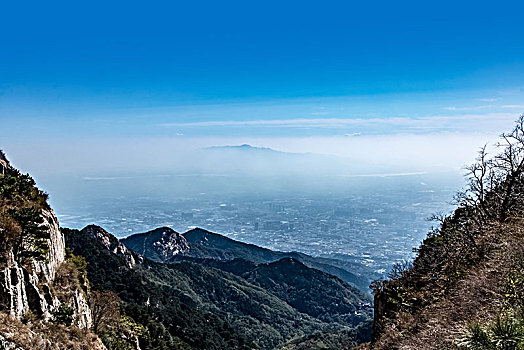 山东省泰安市泰山自然景观