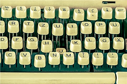 按键,老,打字机