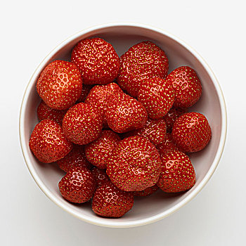 碗,草莓