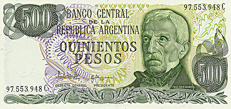 货币,阿根廷,比索