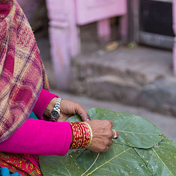 女人,尼泊尔,销售,果蔬,市场,加德满都