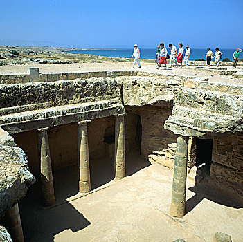 陵墓,国王,帕福斯,塞浦路斯
