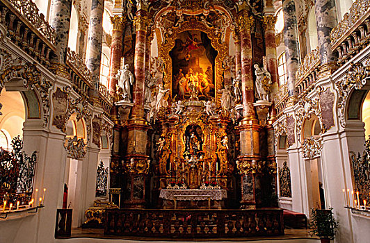德国,巴伐利亚,教堂