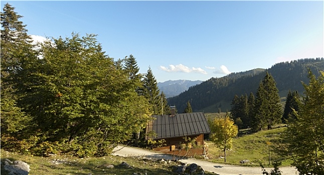 小屋,阿尔卑斯山