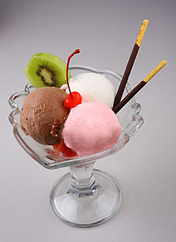 冰淇淋三球