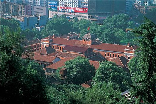 武昌起义军政府旧址又称红楼现为辛亥革命博物馆